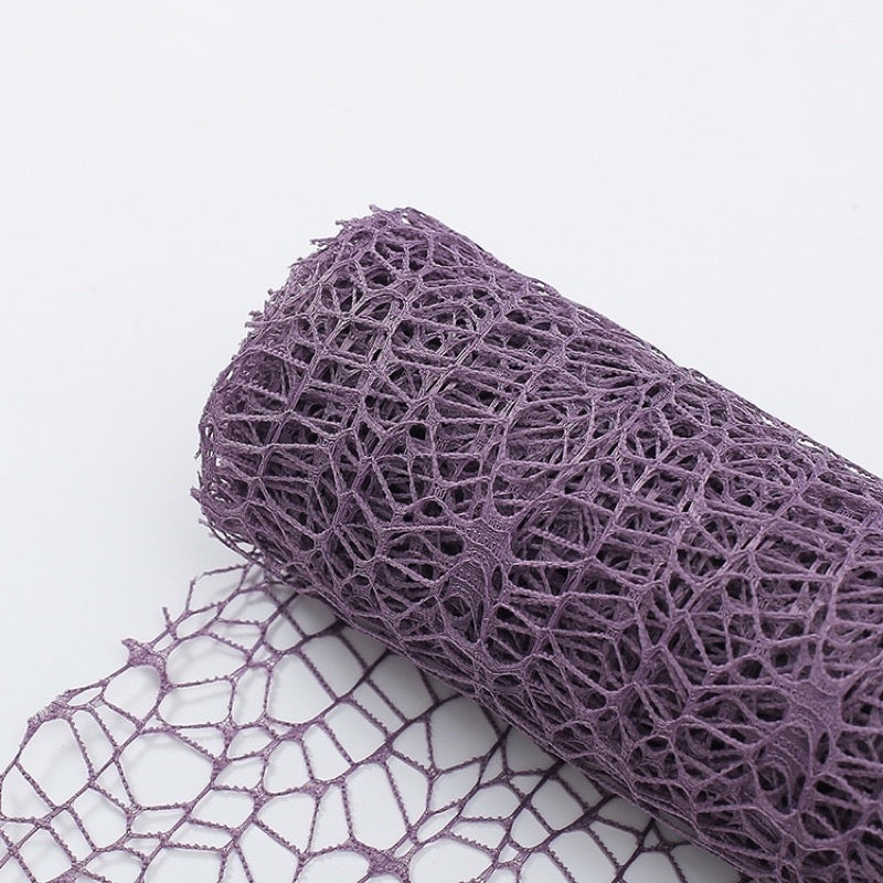 New Style Floral Wrapping Korean Web Mesh Bouquet Wrapper