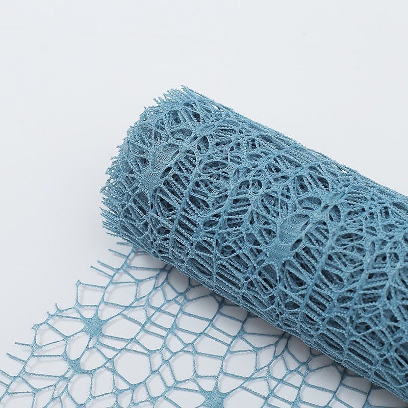 New Style Floral Wrapping Korean Web Mesh Bouquet Wrapper