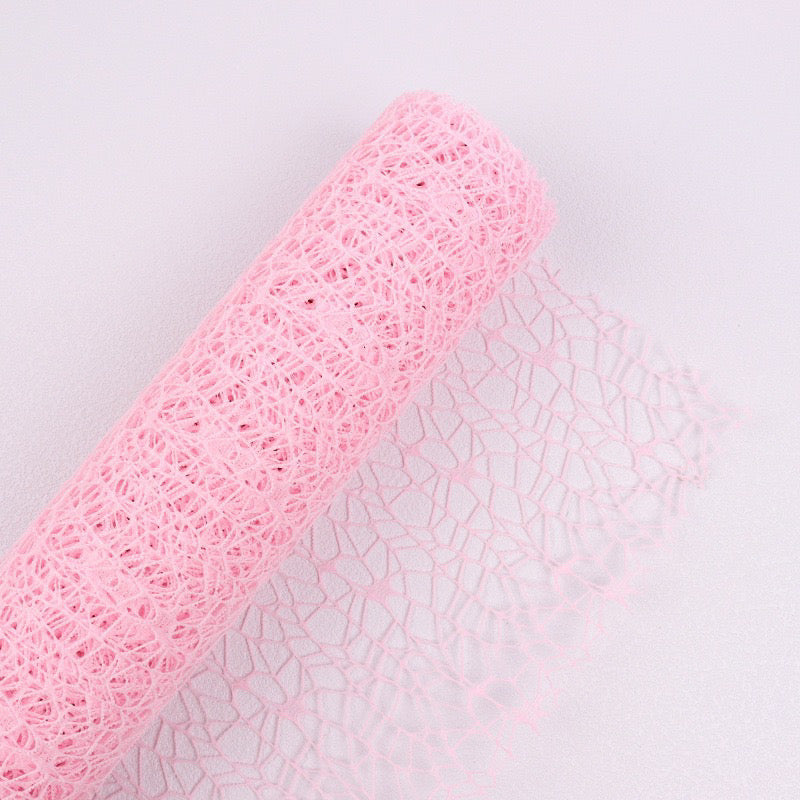 New Style Floral Wrapping Korean Web Mesh Bouquet Wrapper