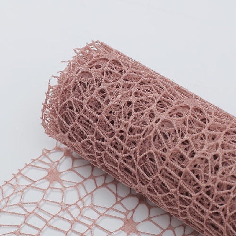 New Style Floral Wrapping Korean Web Mesh Bouquet Wrapper