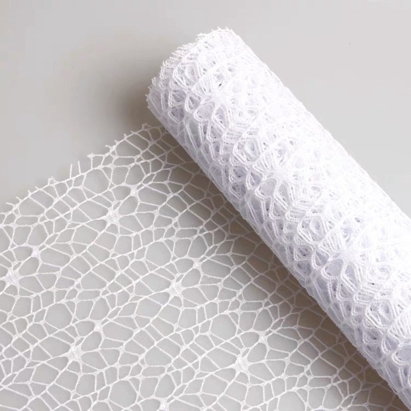 New Style Floral Wrapping Korean Web Mesh Bouquet Wrapper