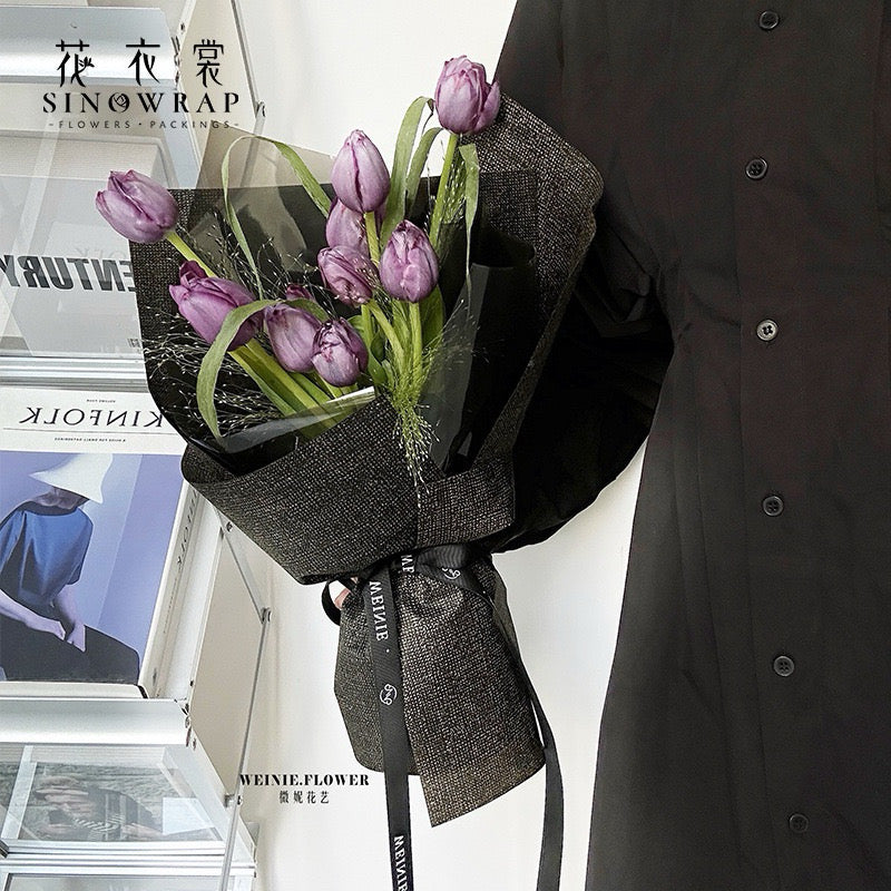 15pcs Thick Non-Woven Fabric Cloth Wrappers Bouquet Wrapping Materials
