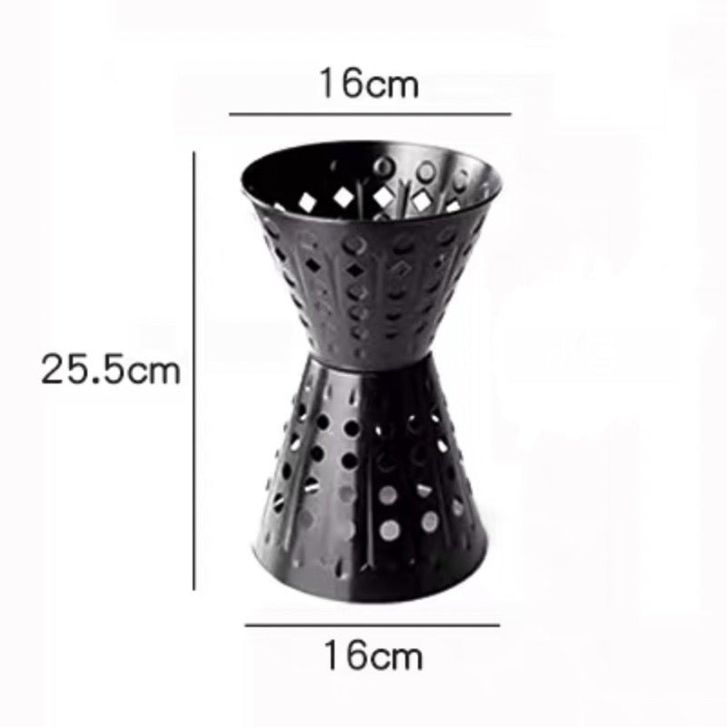 10sets Flower Artifact Bouquet Standee Plastic Bucket Cylinder Floral Base