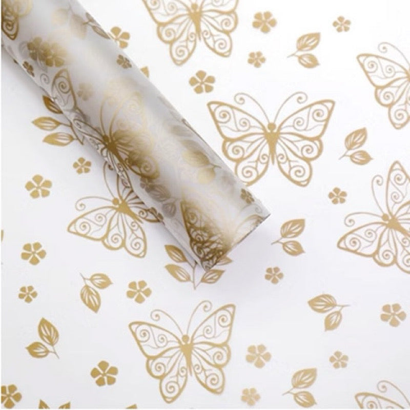 20pcs Full Butterfly Wrappers Bouquet Wrapping Material (Waterproof)