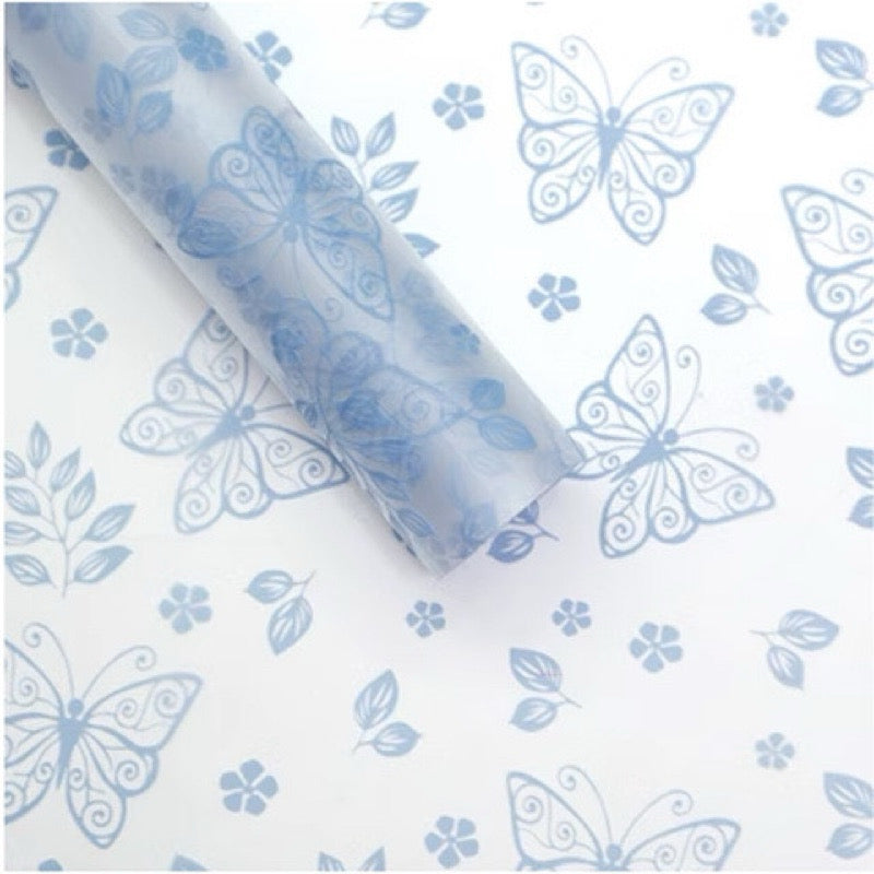 20pcs Full Butterfly Wrappers Bouquet Wrapping Material (Waterproof)