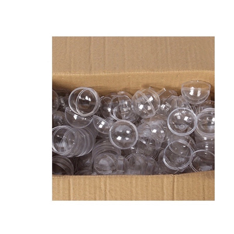 Transparent Plastic Ferrero Chocolate Bouquet Cup Holder Round Ball Boutique Floral accesorries