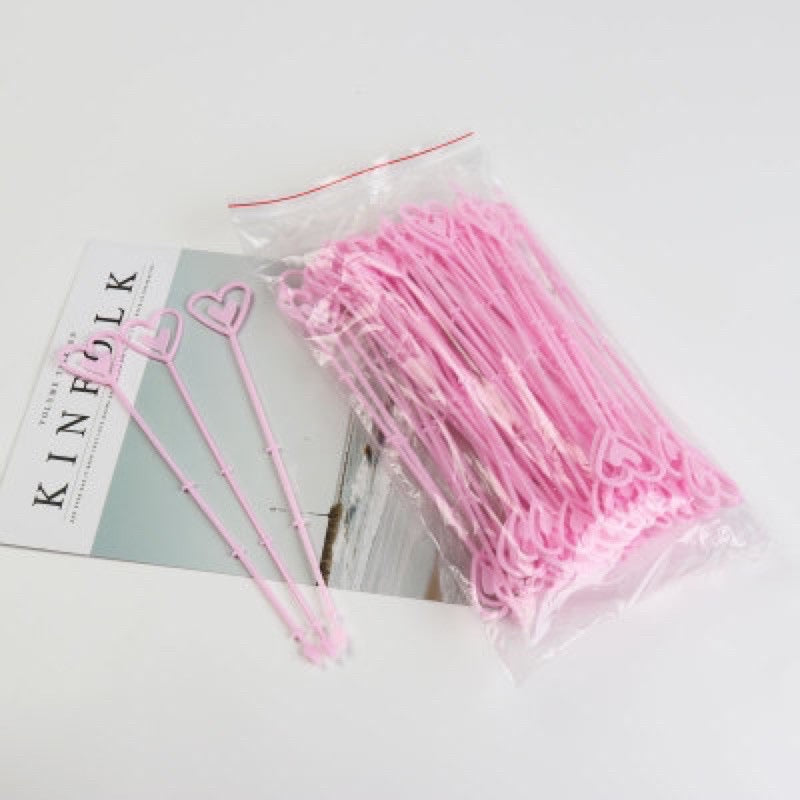 10pcs Plastic Card Holder Transparent