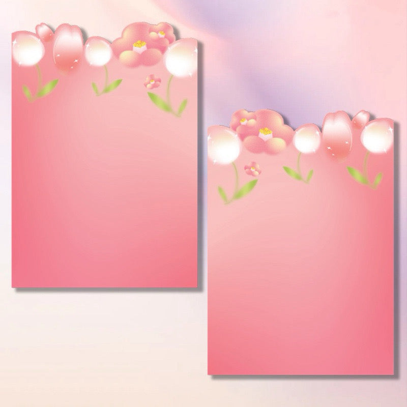 10pcs Flower Border Design Wrapper Bouquet Wrapping Paper