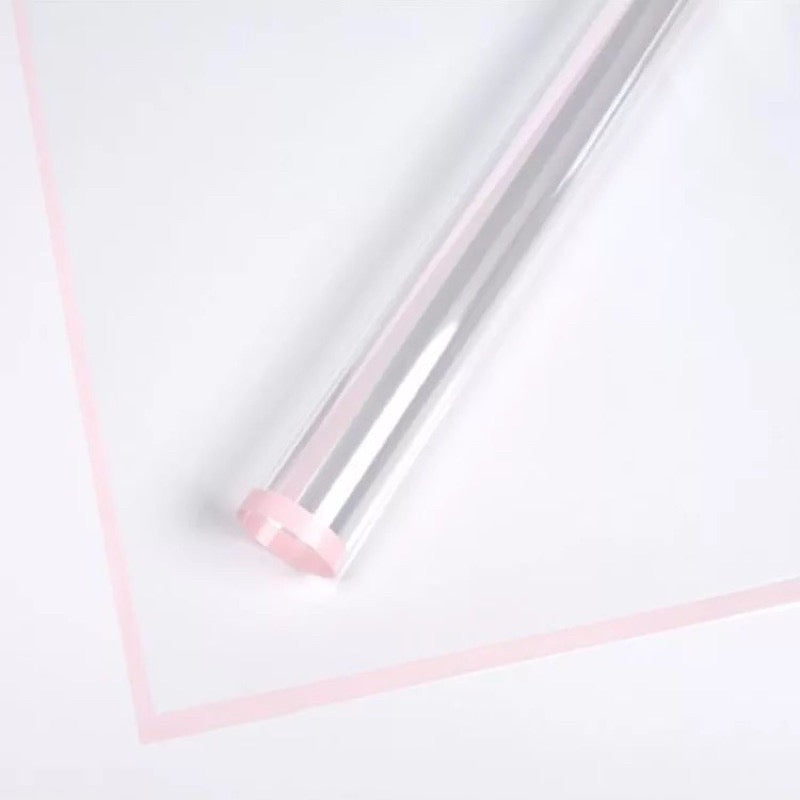 20in1 Pack Transparent Colored Lining Wrappers Bouquet Wrapping Material (Waterproof)