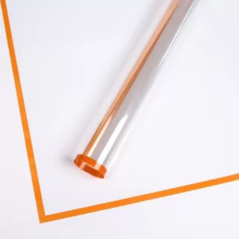 20in1 Pack Transparent Colored Lining Wrappers Bouquet Wrapping Material (Waterproof)