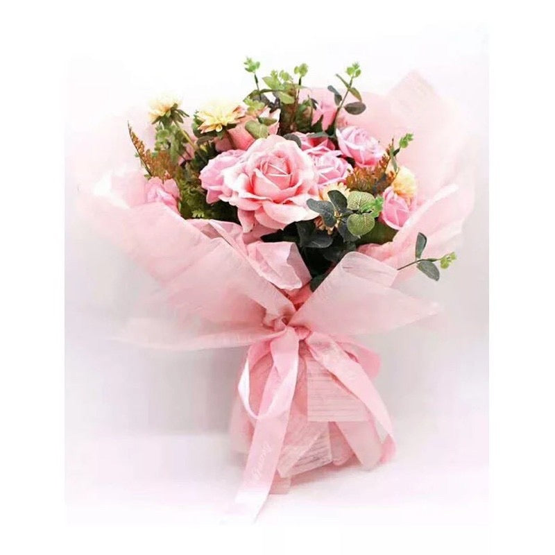 20in1 Pack BLURRED Lines Wrapper Bouquet Wrapping Material (Waterproof)