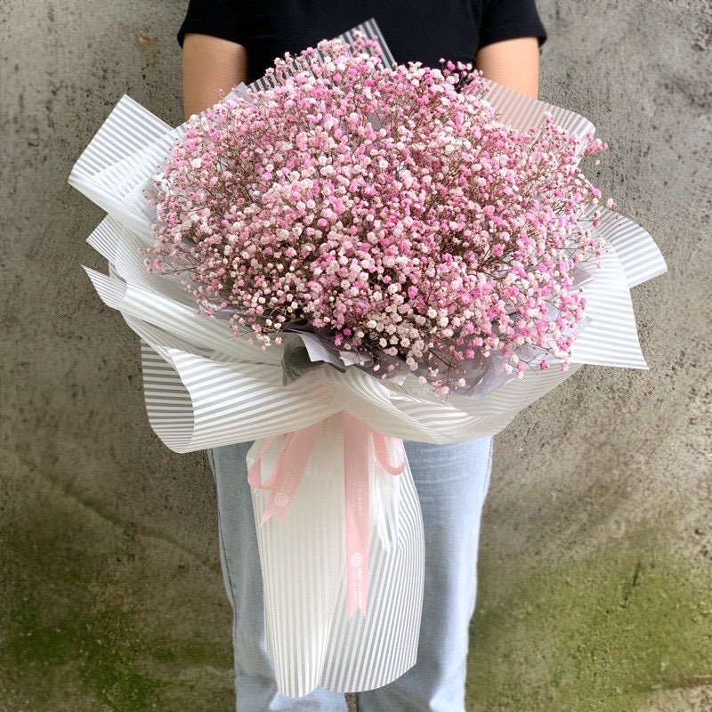 20pcs in 1 Pack Snow Line Wrappers Floral Bouquet Wrapping Material (Waterproof)