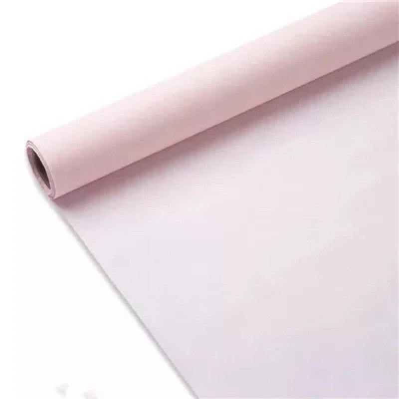 Floral Wrapping Plain Milky Roll Bouquet Wrapper