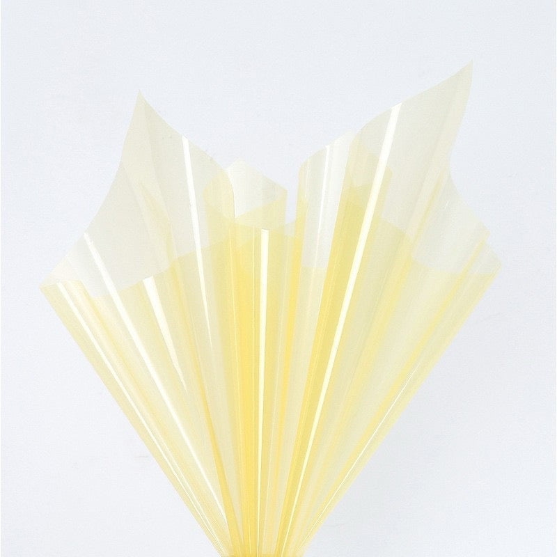 20pcs Cellophane Colored Wrappers Bouquet Wrapping Material (Waterproof)