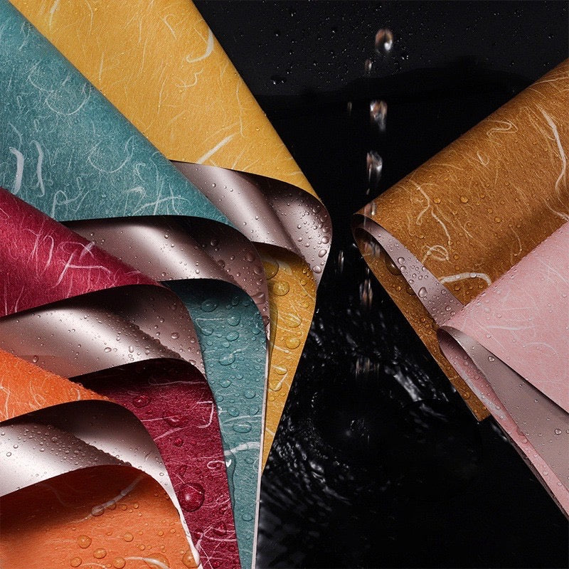20in1 Pack Classic Design Wrapper Bouquet Wrapping Material (Waterproof)