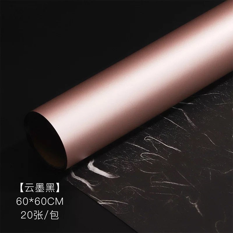 20in1 Pack Classic Design Wrapper Bouquet Wrapping Material (Waterproof)