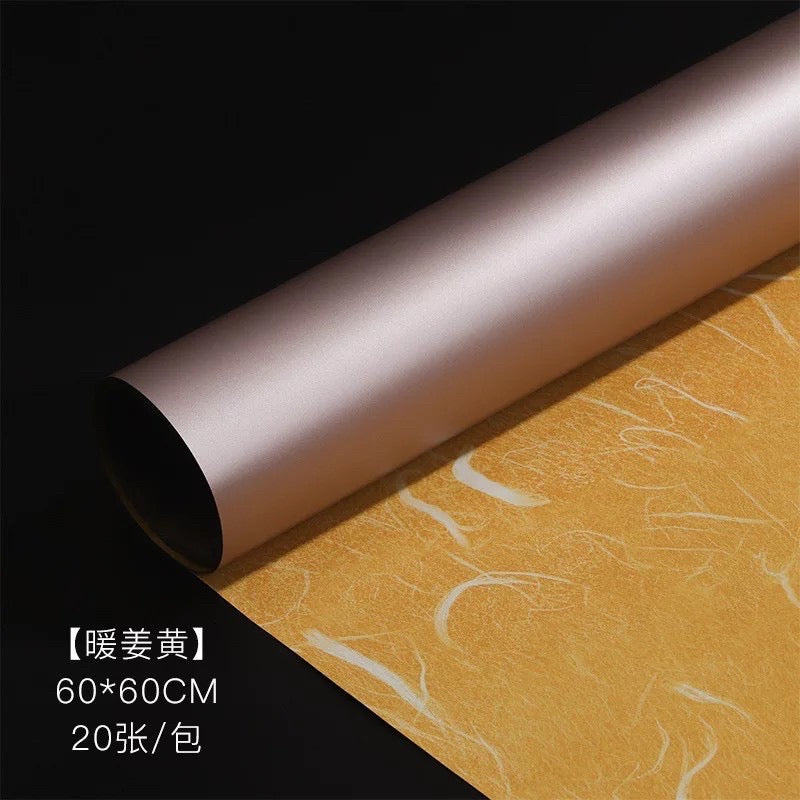 20in1 Pack Classic Design Wrapper Bouquet Wrapping Material (Waterproof)