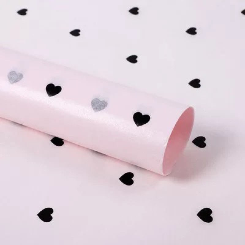 28pcs Heart Snow Sydney Cloth Floral Lining Wrappers Bouquet Wrapping Material
