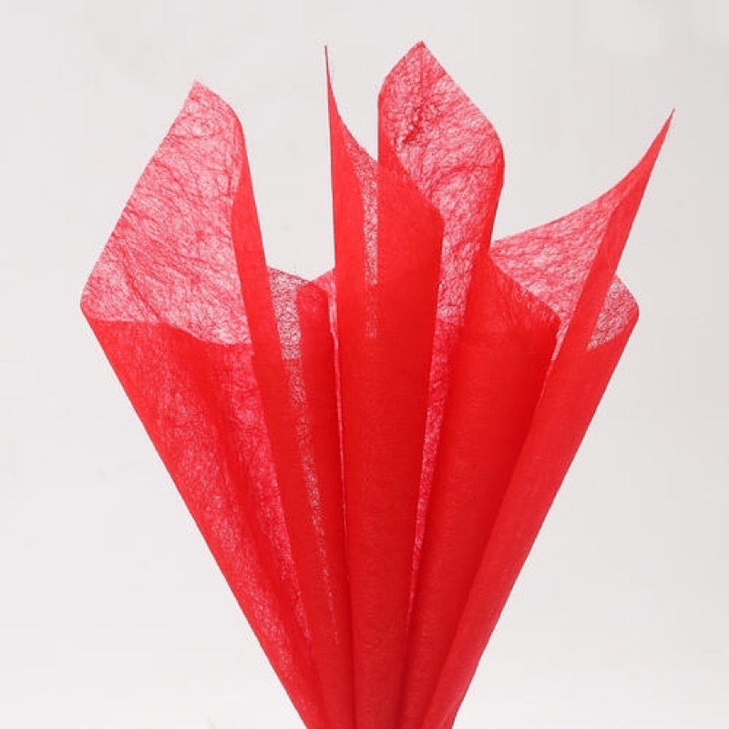 15pcs per Pack Silk Fabric Wrappers Flower Bouquet Packaging Materials Wrapping Paper