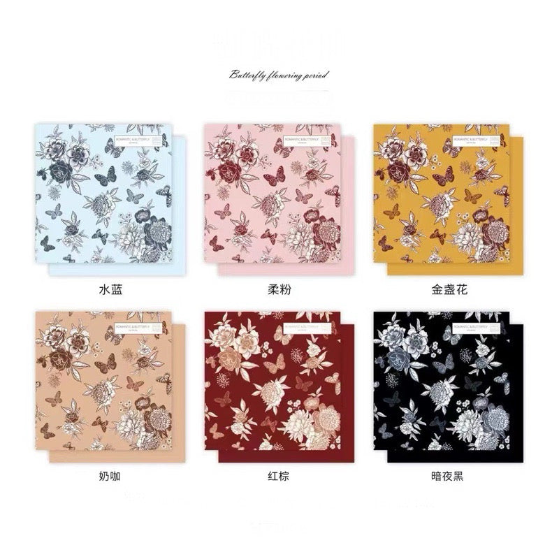 20pcs Romantic Butterfly Wrappers Bouquet Wrapping Material (Waterproof)