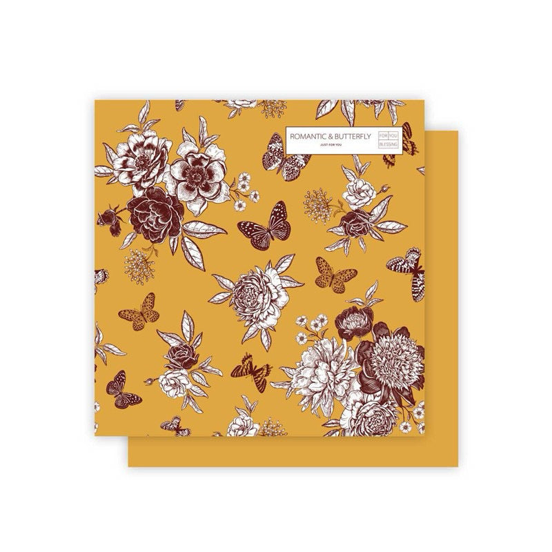 20pcs Romantic Butterfly Wrappers Bouquet Wrapping Material (Waterproof)