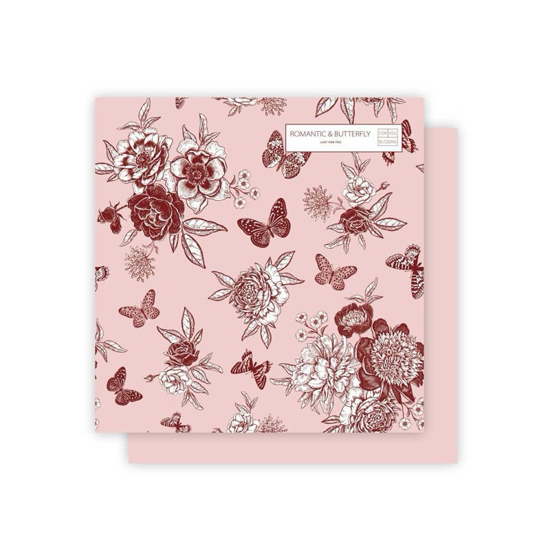 20pcs Romantic Butterfly Wrappers Bouquet Wrapping Material (Waterproof)
