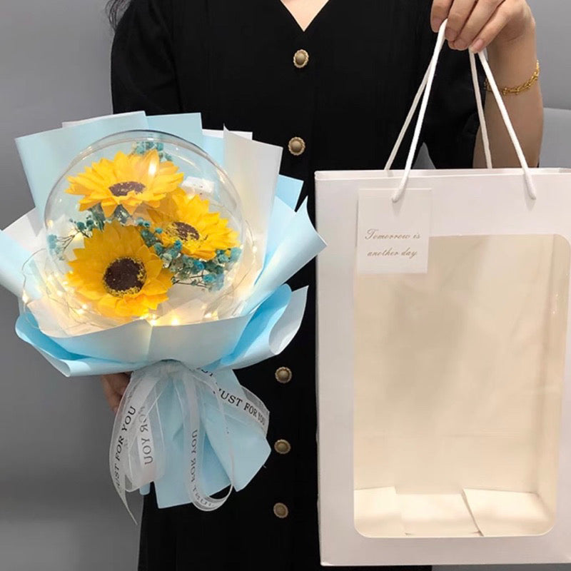 20pcs Two-Sided Wrappers Flower Bouquet Wrappers