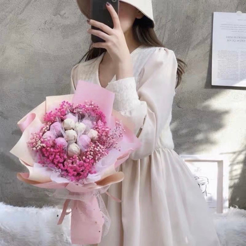 20pcs Two-Sided Wrappers Flower Bouquet Wrappers