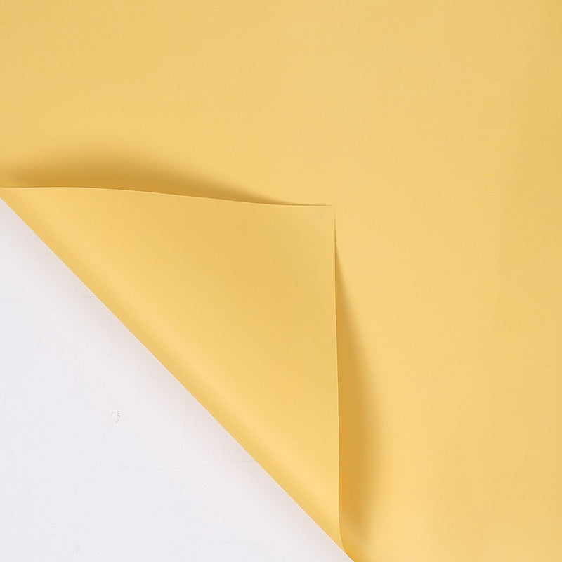 20in1 Pack Thick Plain Colored Wrappers Bouquet Wrapping Materials (Waterproof)
