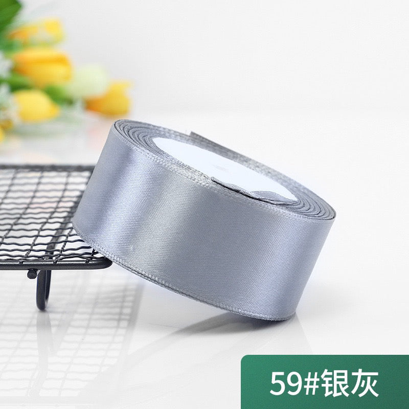 5cm Plain Satin Ribbon Gift Wrapping Bouquet Ribbon