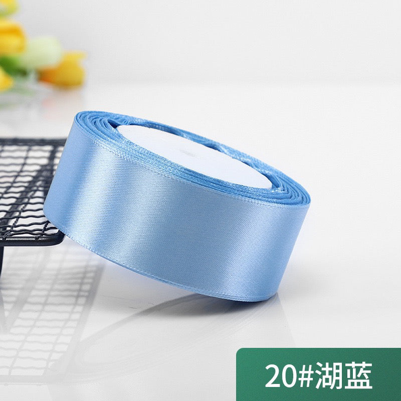 5cm Plain Satin Ribbon Gift Wrapping Bouquet Ribbon