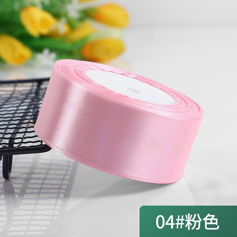 5cm Plain Satin Ribbon Gift Wrapping Bouquet Ribbon