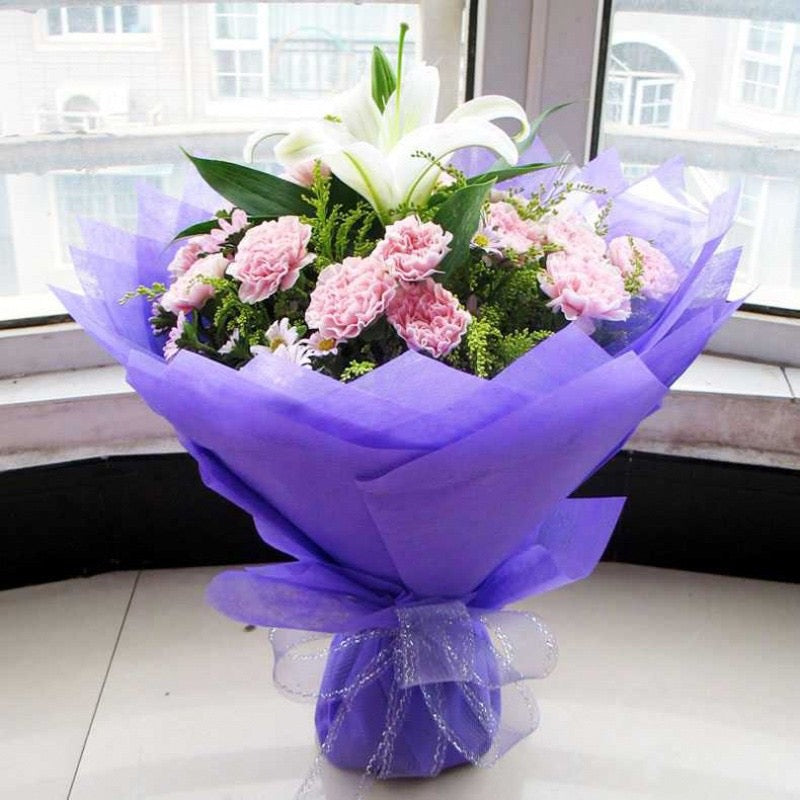 Inner Lining Cotton Tissue Paper Floral Lining Wrappers Bouquet Wrapping Material