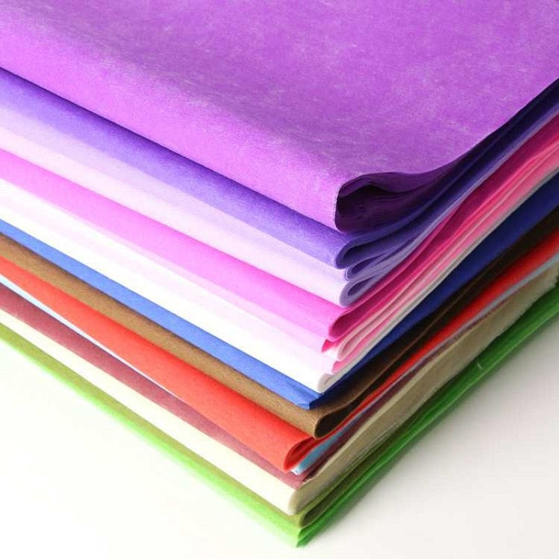 Inner Lining Cotton Tissue Paper Floral Lining Wrappers Bouquet Wrapping Material
