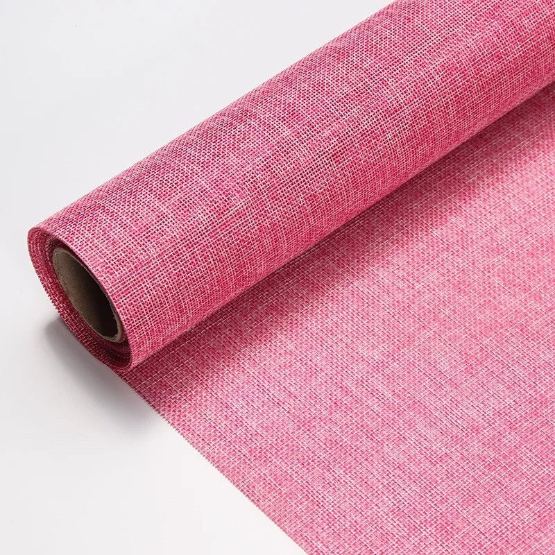 Floral Wrapping Net Yarn Colored Linen Bouquet Mesh Wrapper