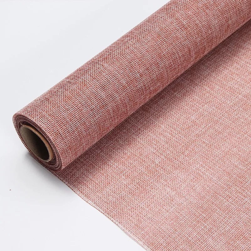 Floral Wrapping Net Yarn Colored Linen Bouquet Mesh Wrapper