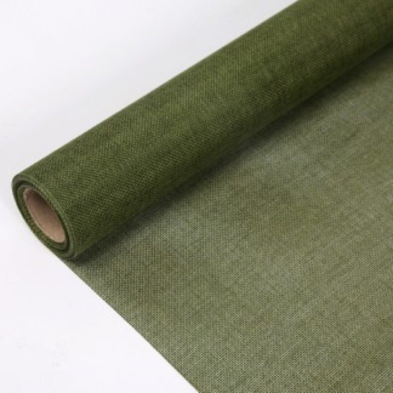 Floral Wrapping Net Yarn Colored Linen Bouquet Mesh Wrapper