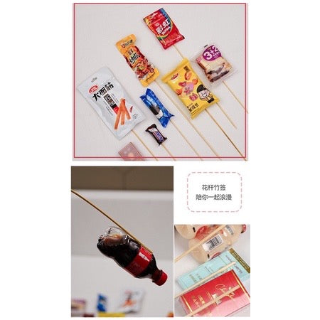 Floral Stick Flower DIY Bouquet Making Material for Flower Food Arrangement