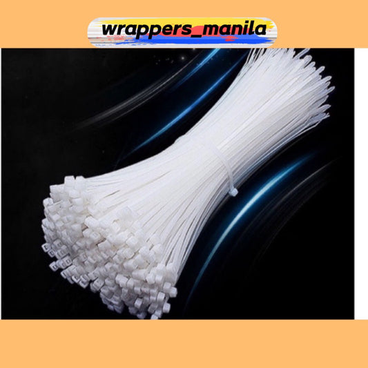 Self Locking Plastic Nylon Cable Tie Zip Wire Set 100pcs