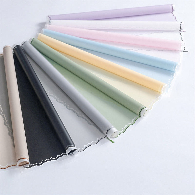 20pcs Handkerchief Style Wrappers Bouquet Wrapping Materials (Waterproof)