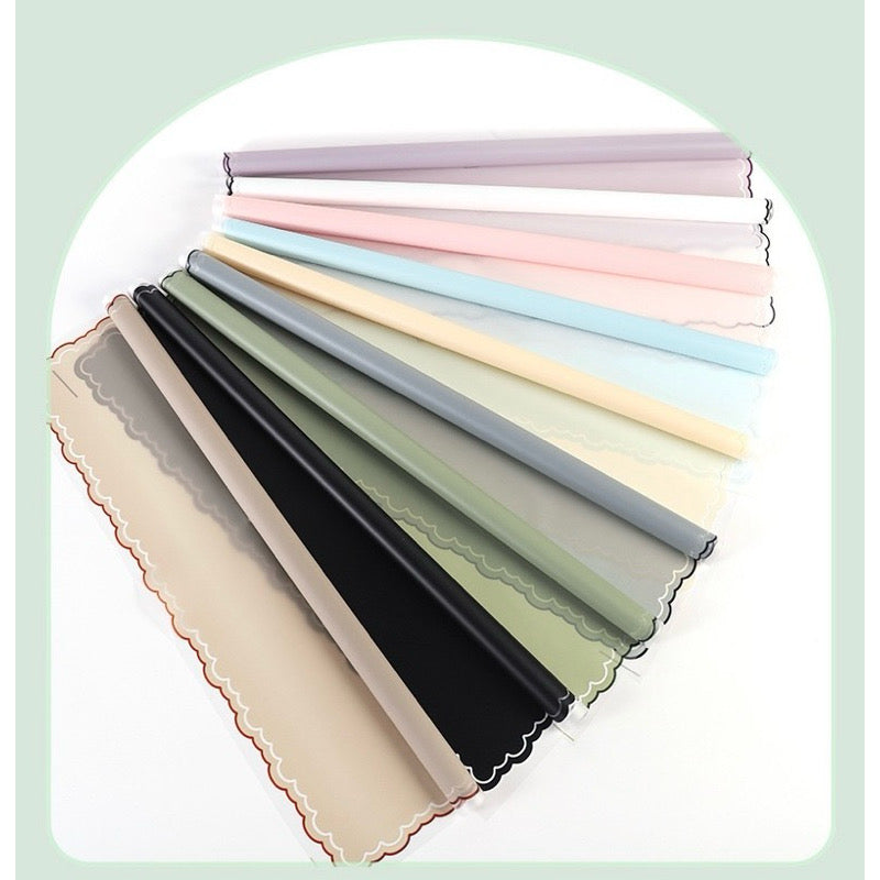 20pcs Handkerchief Style Wrappers Bouquet Wrapping Materials (Waterproof)