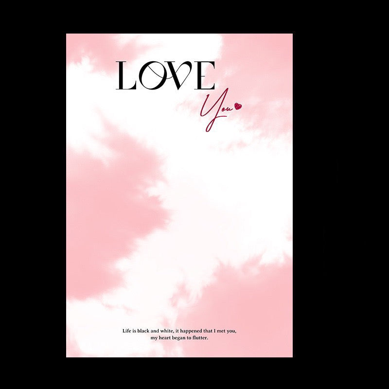 20pcs Trending LOVE You Design Wrapper Bouquet Wrapping Paper (Paper Type)