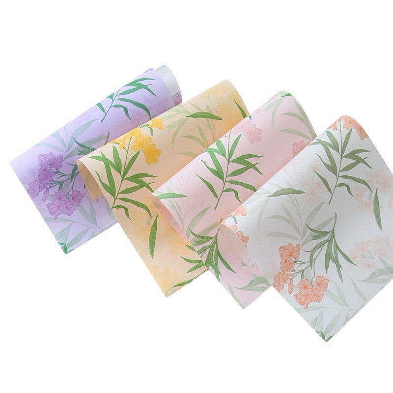 20pcs Single Stem Floral Wrappers Bouquet Wrapping Paper