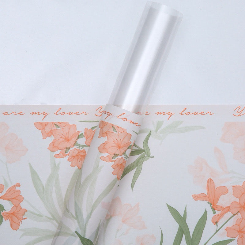 20pcs Single Stem Floral Wrappers Bouquet Wrapping Paper