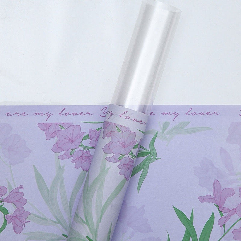 20pcs Single Stem Floral Wrappers Bouquet Wrapping Paper