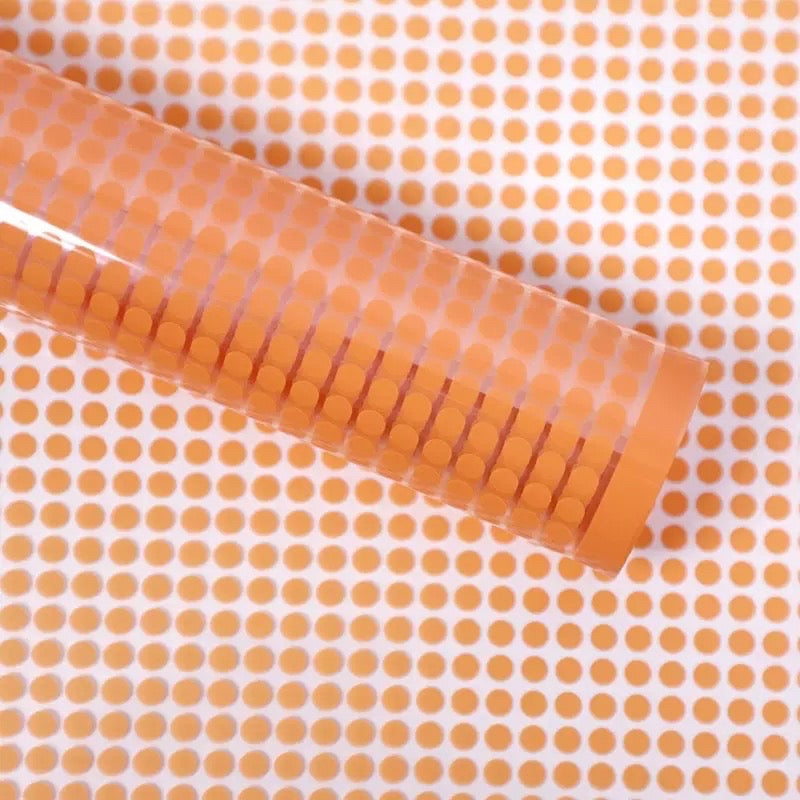 20pcs Dotted Net Design Wrapper Bouquet Wrapping Material (Waterproof)