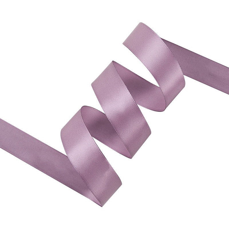 50 yards Plain Satin Ribbon Gift Wrapping Bouquet Ribbon