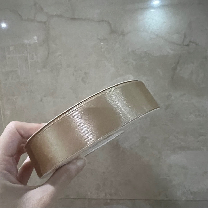 50 yards Plain Satin Ribbon Gift Wrapping Bouquet Ribbon