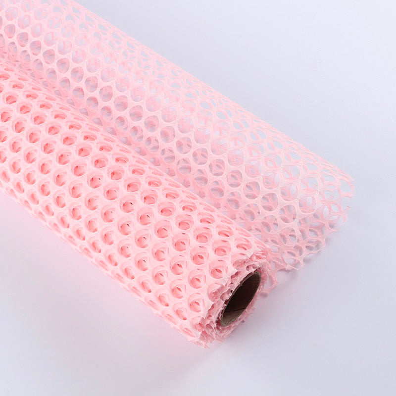 Floral Wrapping Korean Style Round Mesh Bouquet Wrapper