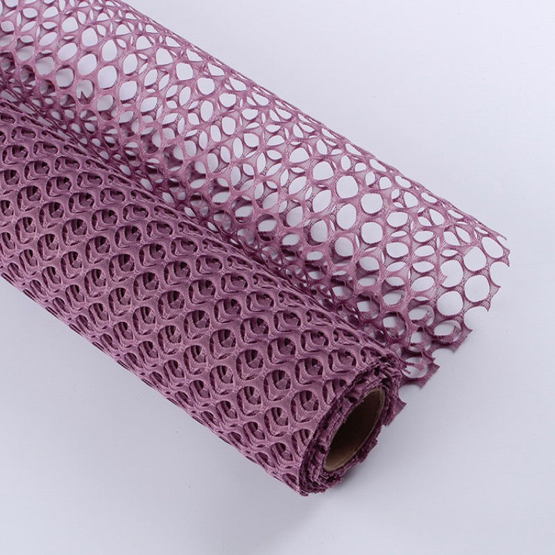 Floral Wrapping Korean Style Round Mesh Bouquet Wrapper